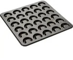 Zenker Vanillekipferl-Backblech "Sparkling Christmas" in Schwarz - (B)31 x...