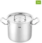 Fissler 2tlg. Set: Edelstahl-Kochtopf "Profi Collection&reg;" - &Oslash;20 cm