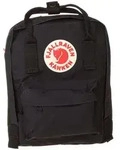 FJ&Auml;LLR&Auml;VEN Rucksack "Kanken" in Schwarz - (B)20 x (H)29 x (T)13 cm