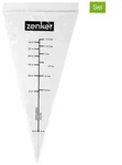 Zenker 10er-Set: Schmelzspritzbeutel in Transparent - (B)15 x (H)32 cm