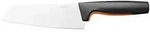 Fiskars Santoku-Messer "Functional Form" in Schwarz - (H)35,5 cm