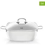 Fissler 2tlg. Set: Edelstahl-Br&auml;ter "Secural&reg;" - &Oslash; 28 cm
