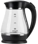 Adler Wasserkocher in Schwarz - 1,7 l