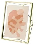umbra Bilderrahmen "Prisma" in Messing - (B)25 x (H)30 x (T)8 cm