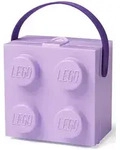 LEGO Lunchbox "Brick 4" in Lila - (B)16,5 x (H)11,6 x (T)17,3 cm