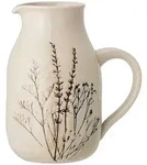 Bloomingville Krug "Bea" in Creme - (H)19,5 x &Oslash; 12 cm
