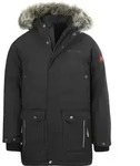 Trollkids Parka "Nordkapp" in Schwarz - 110