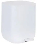 Wenko Treteimer "Davos" in Wei&szlig; - 6,5 l