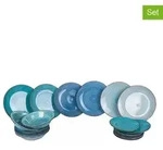 Villa d ́Este 18tlg. Tafelservice "Ocean" in Blau