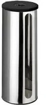 Wenko Ersatzrollenhalter in Silber - (B)13,5 x (H)36 x (T)14 cm