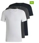 Hugo Boss Underwear 3er-Set: Shirts in Dunkelblau - L