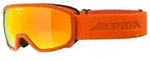 Alpina Ski-/ Snowboardbrille "Scarabeo JR" in Orange