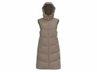 Pieces Weste "Jamilla" in Taupe - XS