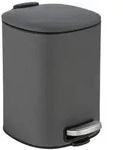 Wenko Treteimer "Alassio" in Anthrazit - 5 l