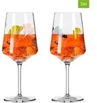 RITZENHOFF 2er-Set: Cocktailgl&auml;ser "Sommerrausch Deluxe" in Gold - 544 ml