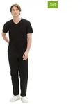 Tom Tailor 2er-Set: Shirts in Schwarz - XL