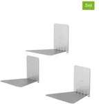umbra 3er-Set: Wandregale "Conceal" in Silber - (B)17 x (H)14 x (T)18 cm