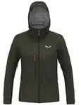 Salewa Sella 3L Ptx W - Hardshelljacke - Damen - Green - I40 D34