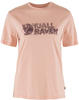 Fjällräven Lush Logo W - T-Shirt - Damen - Pink - L