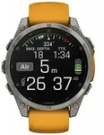 Garmin Fenix 8 Amoled 47mm - Multifunktionsuhr - Orange - 47 mm