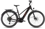 CUBE Touring Hybrid Pro 625 - E-Trekkingbike - Red/Orange - 46