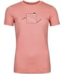 Ortovox 150 Cool Peak Focus TS - T-Shirt - Damen - Orange - XS