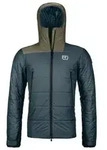 Ortovox Swisswool Zinal Jacket - Alpinjacke - Herren - Grey/Green - S