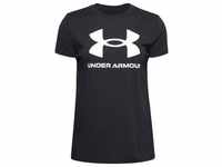 Under Armour Live Sportstyle Graphic Ssc - T-shirt Fitness - Damen, Black/White, L