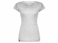 Salewa Puez Melange Dry - T-Shirt Kurzarm - Damen - Light Grey/White - I46 D40