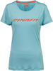 Dynafit Traverse 2 - Trailrunningshirt - Damen - Light Blue/Orange - I42 D36