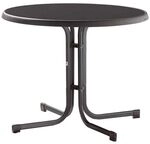 Sieger Boulevard Klapptisch &Oslash;86cm Stahl/Mecalit Dunkelgrau 209/G