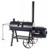 Joes BBQ 16" Reverse Flow Smoker 195x85x180cm Stahl Schwarz