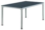 Sieger Gartentisch 165x95cm Aluminium/Vivodur Dunkelgrau 3780-50