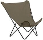 Lafuma Pop Up XL Liegestuhl Stahl/Airlon Schwarz|Braun LFM2777.6535