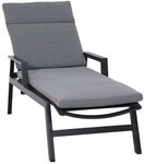 Siena Garden Valencia Gartenliege verstellbar Aluminium/Polypropylen