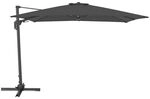 Doppler Active Green Edition Ampelschirm 310x210cm Dunkelgrau 474273840
