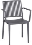 Siena Garden Lane Stapelsessel Kunststoff Hellgrau R15584