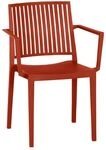 Siena Garden Lane Stapelsessel Kunststoff Rot R15585
