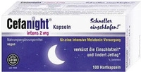 PZN-DE 18423681, Cefak CEFANIGHT intens 2 mg Hartkapseln 100 St, Grundpreis: &euro;