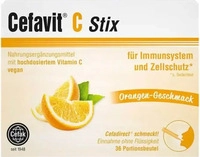PZN-DE 17152814, Cefak CEFAVIT C Stix Granulat 36, Grundpreis: &euro; 179,77 / kg