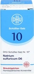 PZN-DE 10545953, DHU-Arzneimittel BIOCHEMIE DHU 10 Natrium sulfuricum D 6 Globuli 10