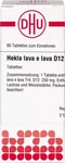 PZN-DE 11111777, DHU-Arzneimittel HEKLA lava e lava D 12 Tabletten 80 St, Grundpreis: