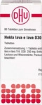 PZN-DE 11111843, DHU-Arzneimittel HEKLA lava e lava D 30 Tabletten 80 St, Grundpreis: