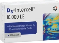 PZN-DE 10210365, Intercell-Pharma D3-INTERCELL 10.000 I.E. Kapseln 30 St, Grundpreis: