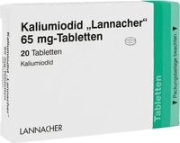 PZN-DE 05556222, G.L. Pharma KALIUMIODID Lannacher 65 mg Tabletten 20 St, Grundpreis: