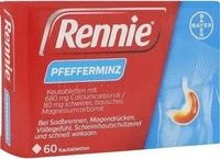 PZN-DE 01459628, Bayer Vital Gesch&auml;ftsbereich Selbstmedikation RENNIE Kautabletten