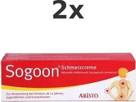 PZN-DE 02043870, Aristo Pharma SOGOON Schmerzcreme 100 g, Grundpreis: &euro; 99,10 /