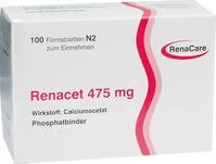 PZN-DE 00817592, Renacare Nephromed 2100-2, Renacare Nephromed RENACET 475 mg