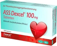 PZN-DE 09064651, Dexcel Pharma ASS Dexcel 100 mg Tabletten 100 St, Grundpreis: &euro;