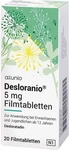PZN-DE 17627217, axunio Pharma DESLORANIO 5 mg Filmtabletten 20 St, Grundpreis: